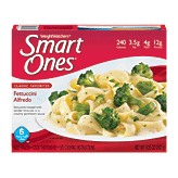 Weight Watchers Smart Ones Fettuccini Alfredo w/Broccoli In Creamy Parmesan Sauce Full-Size Picture